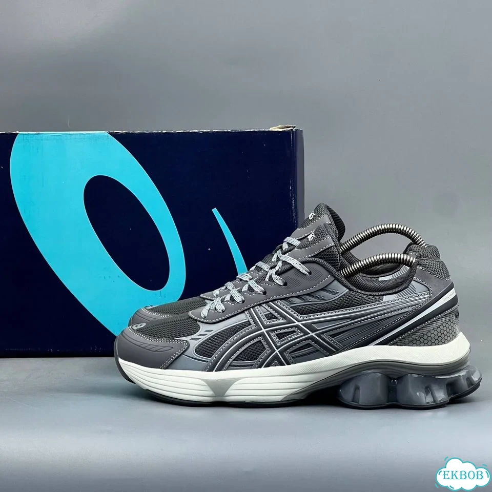 Asics Gel Kinetic Fluent Grey White фото 3