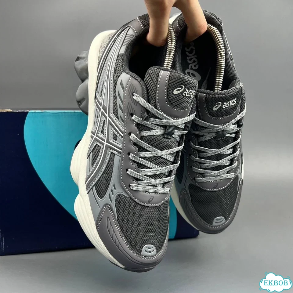 Asics Gel Kinetic Fluent Grey White фото 6