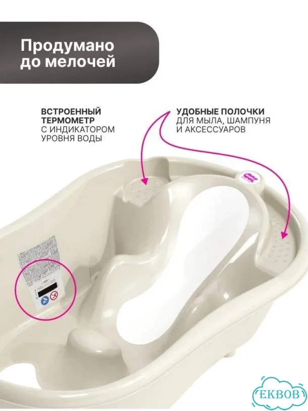 Складная подставка и ванночка ок baby фото 5