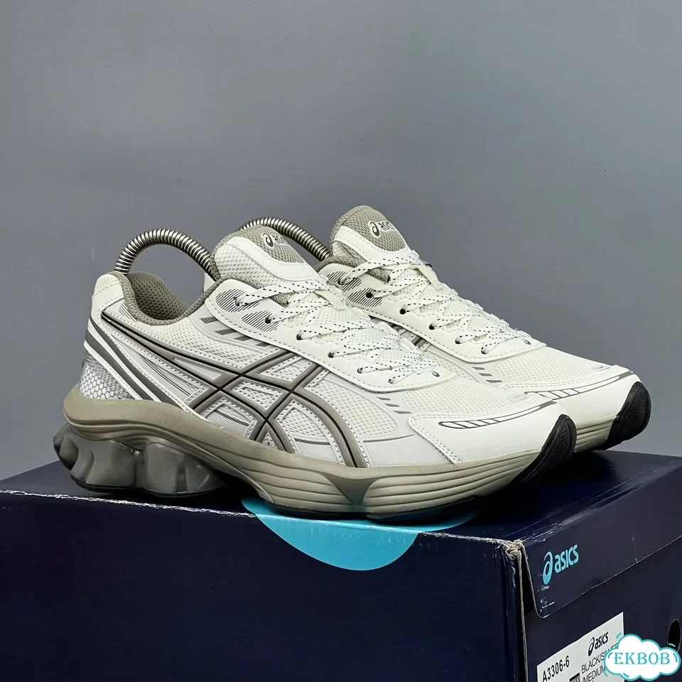 Asics Gel Kinetic Fluent Cream Grey фото 1