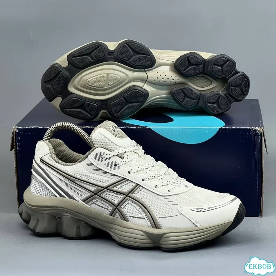 Asics Gel Kinetic Fluent Cream Grey фото 3