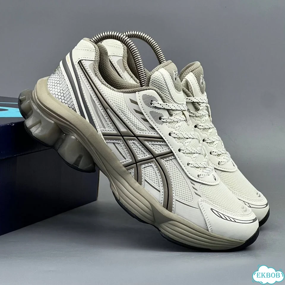 Asics Gel Kinetic Fluent Cream Grey фото 4