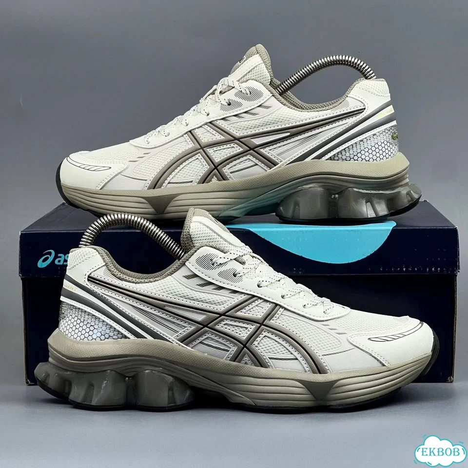 Asics Gel Kinetic Fluent Cream Grey фото 7