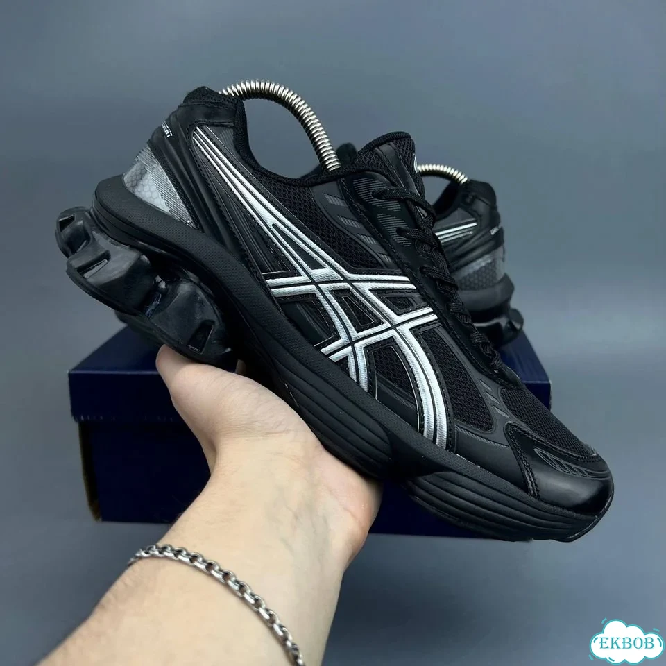 Asics Gel Kinetic Fluent Black Grey фото 3