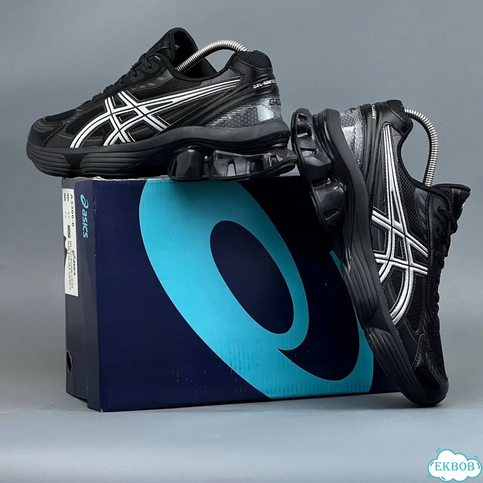 Asics Gel Kinetic Fluent Black Grey фото 7