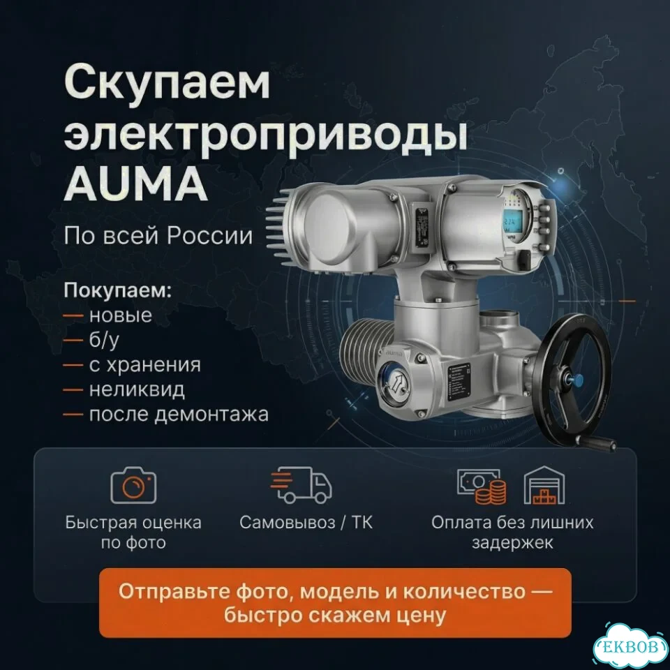 Электропривод Аума Лот — auma-QF537 фото 1