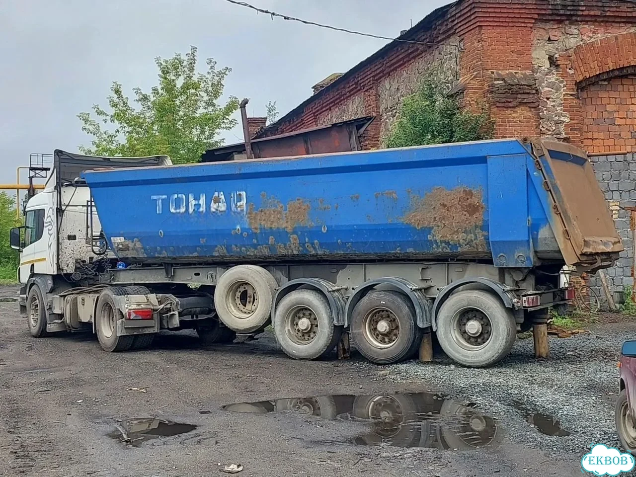 Полуприцеп самосвальный Тонар SSH3-40 (952363), 2012 фото 1