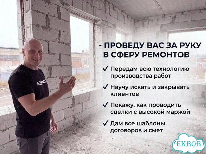 Франшиза ремонт квартир / Готовый бизнес по ремонту квартир фото 2