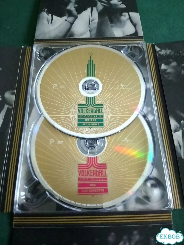 Cd, dvd диски rammstein volkerball фото 3