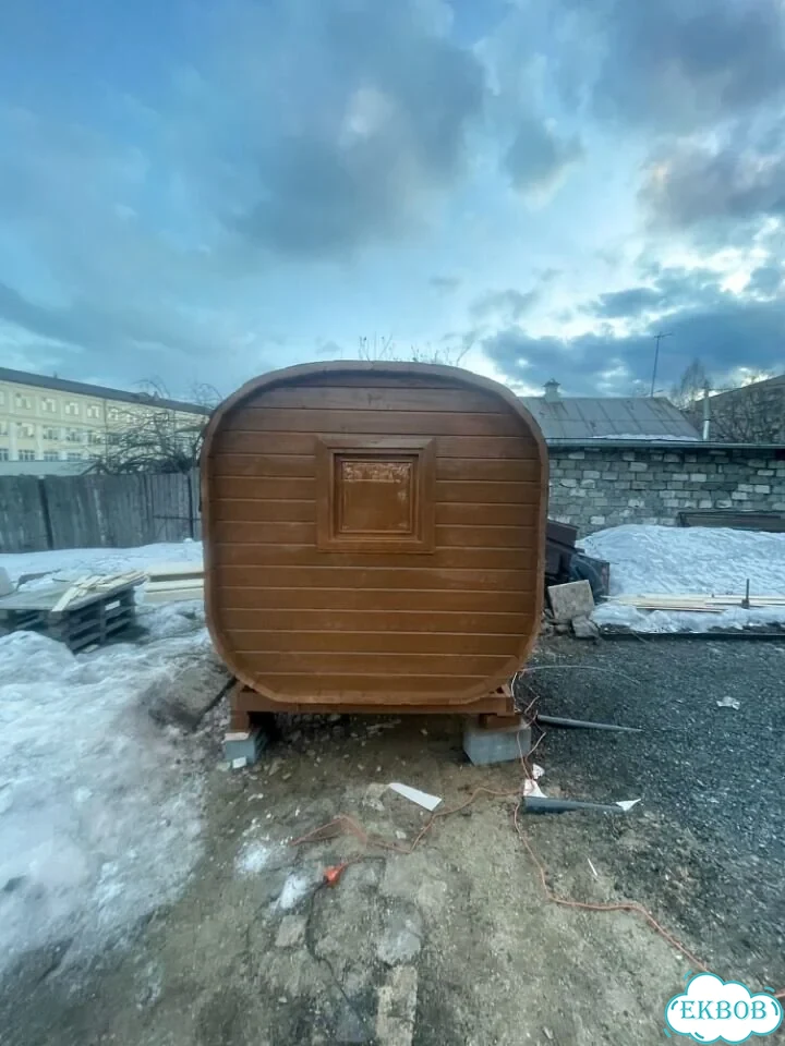 Баня-бочка с доставкой фото 3