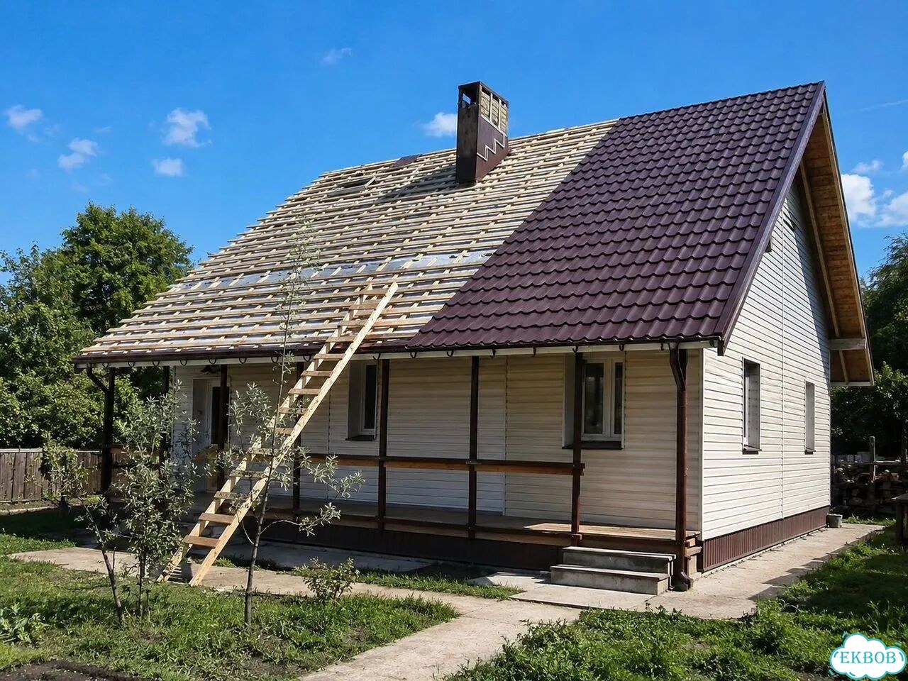 Услуги кровельщика кровля монтаж кровли фото 1