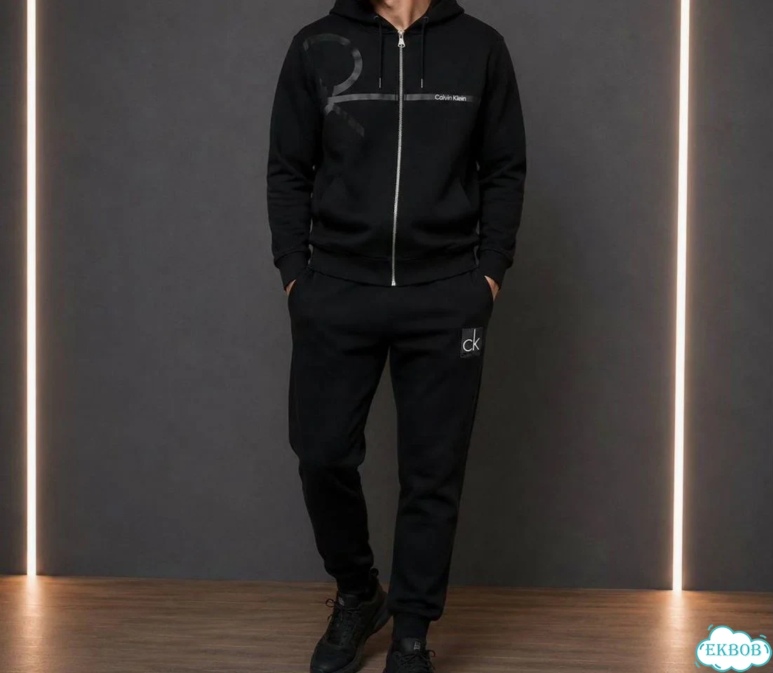Спортивный костюм Calvin Klein цвет темно синий фото 2