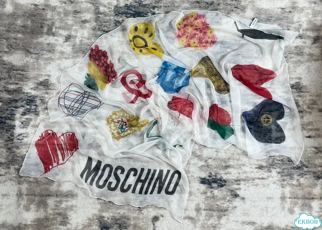 Шикарный Платок Moschino Шелк фото 2