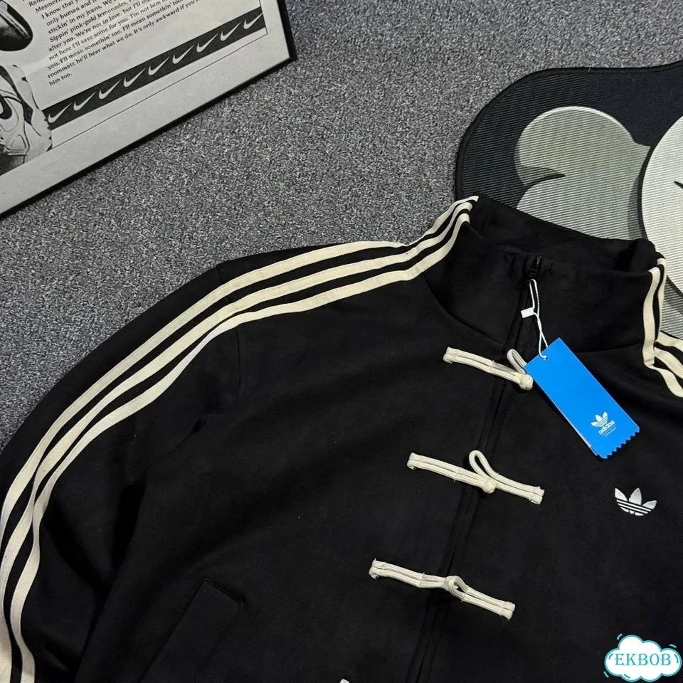 Кофта Adidas Chinese черная премиум фото 8