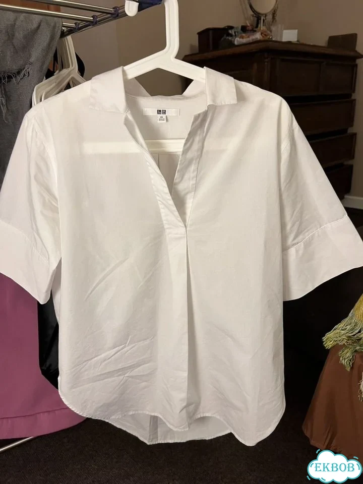 Рубашка uniqlo фото 1