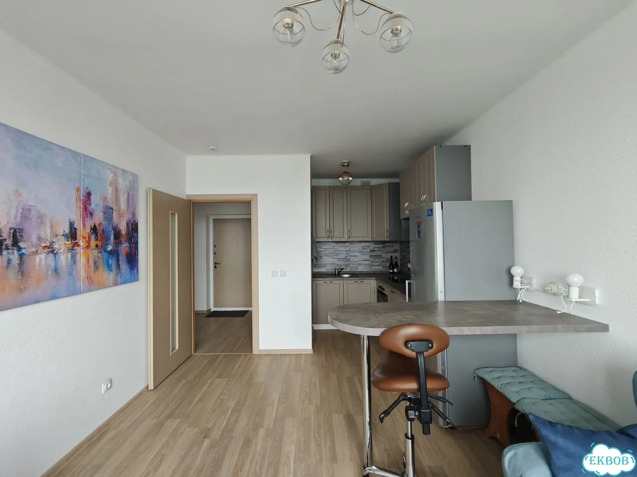 1-к. квартира, 37,3 м², 19/25 эт. фото 3