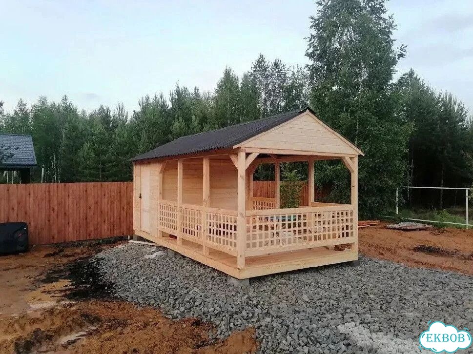 Беседка домик фото 3