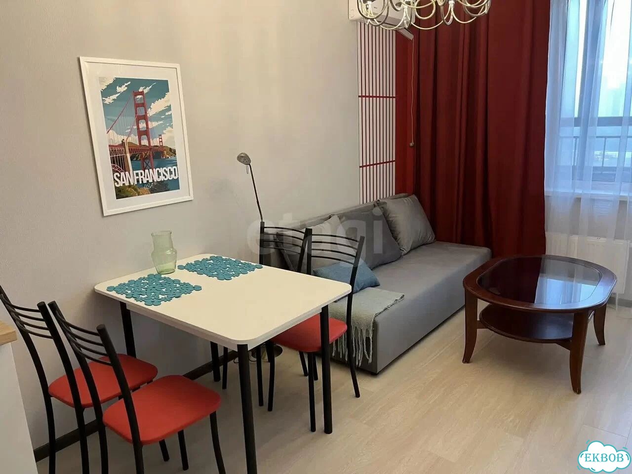 1-к. квартира, 39 м², 7/22 эт. фото 5