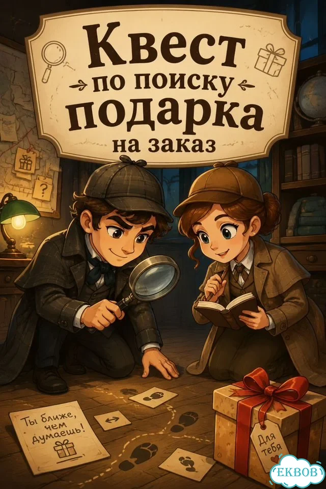 Квест по поиску подарка на заказ фото 1