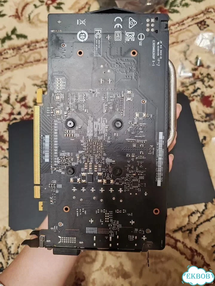 MSI Geforce GTX 1050 Ti gaming X 4G фото 2