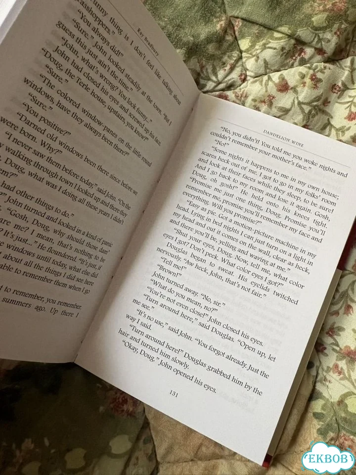 Книга «Вино из одуванчиков» на английском фото 3