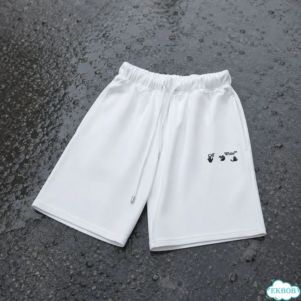 Шорты Off white белые фото 1