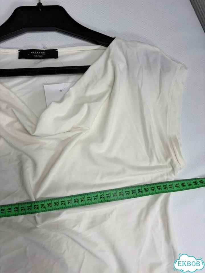 Футболка белая MaxMara 42/46 нф-8514 фото 4
