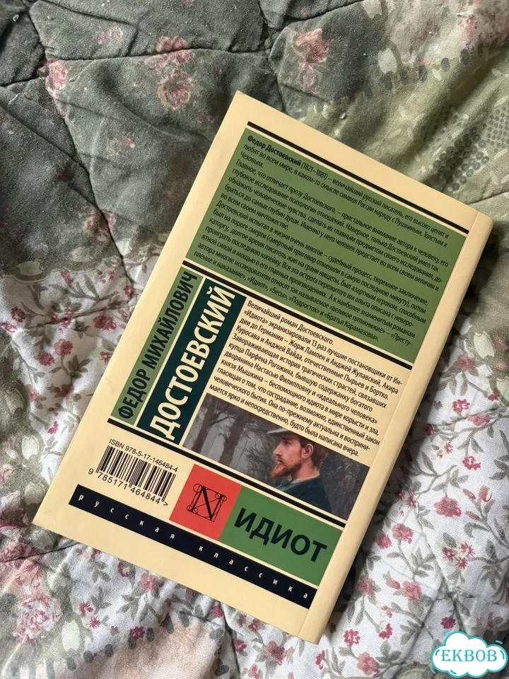 Книга «Идиот» Достоевский фото 2