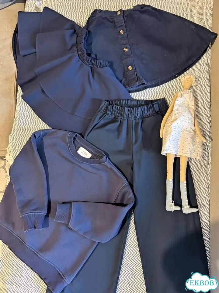 Школьная форма для девочки пакетом 116 zara h&m фото 1