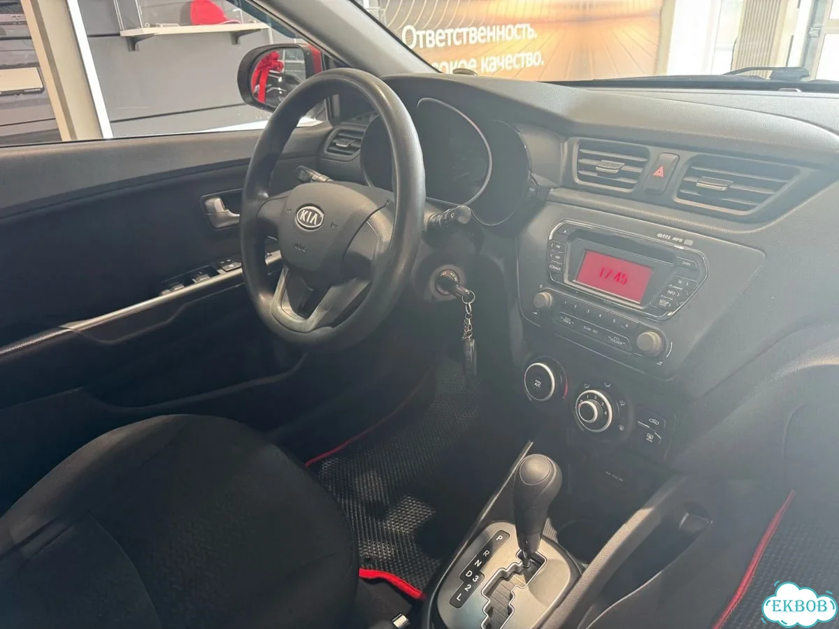 Kia Rio 1.6 AT, 2012, 181 000 км фото 17