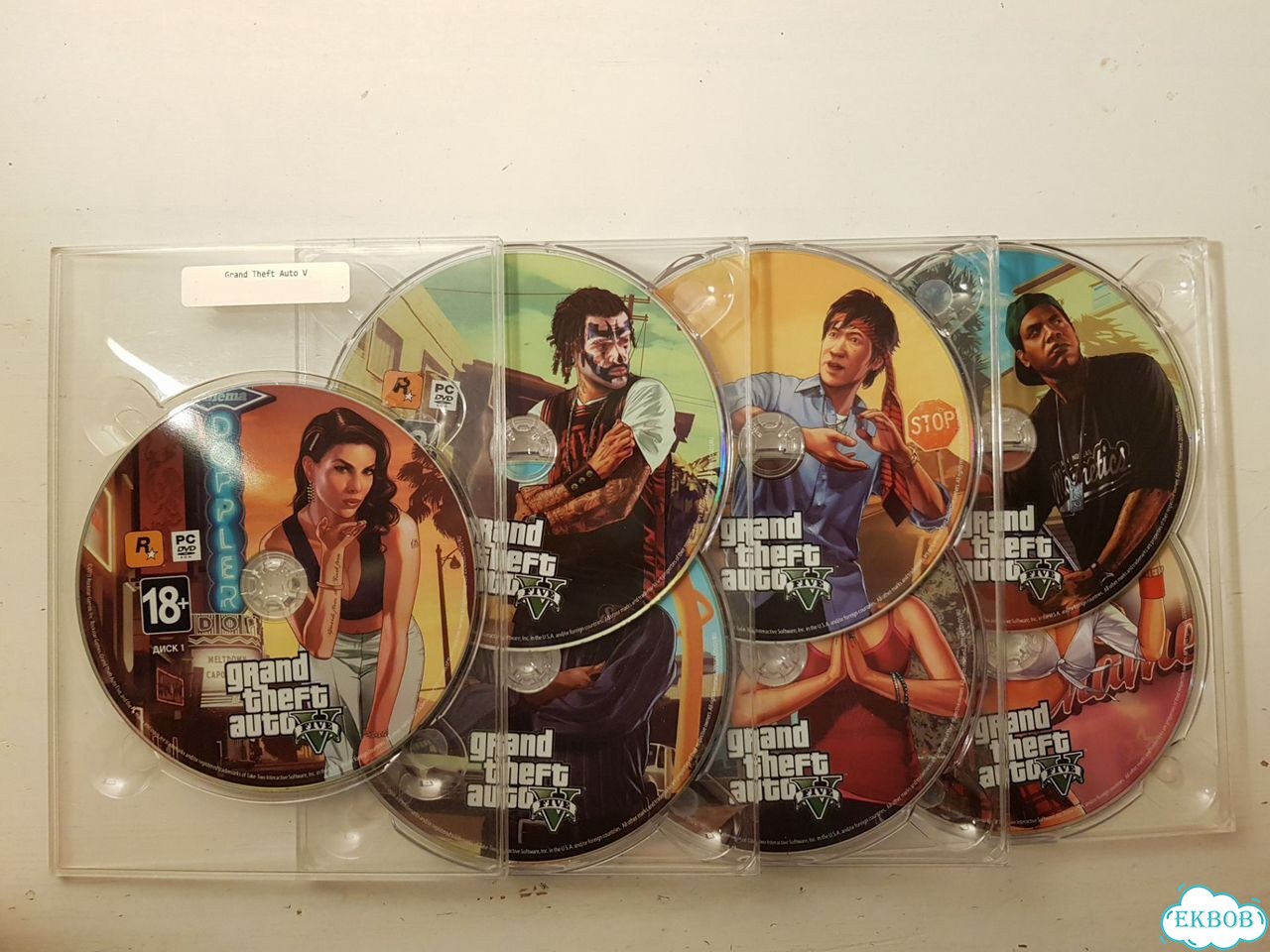 Grand Theft Auto 5 CD-диски для компьютера фото 1