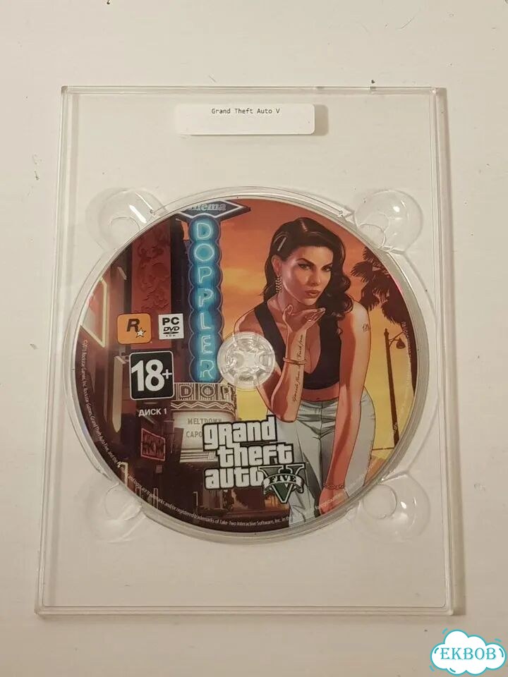 Grand Theft Auto 5 CD-диски для компьютера фото 2