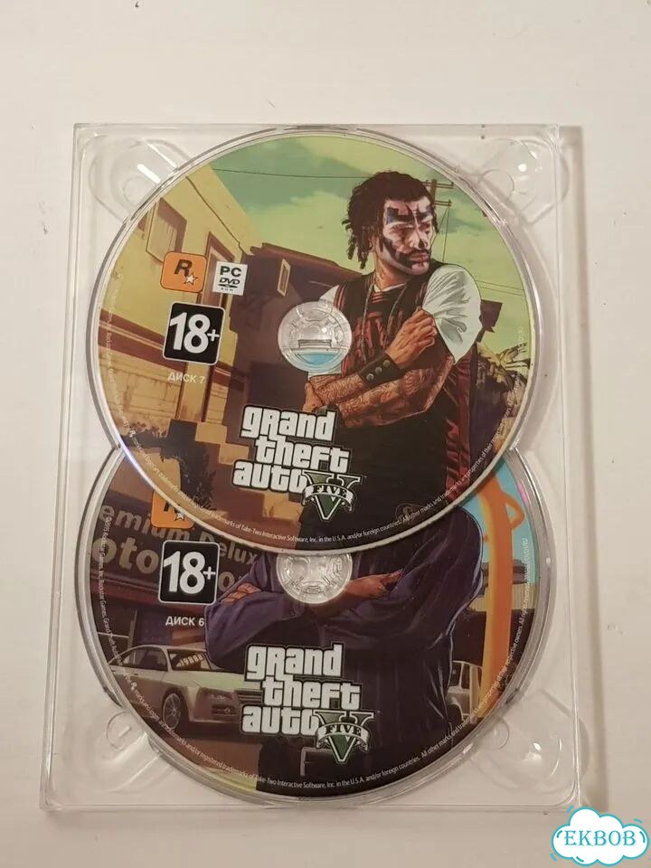 Grand Theft Auto 5 CD-диски для компьютера фото 3