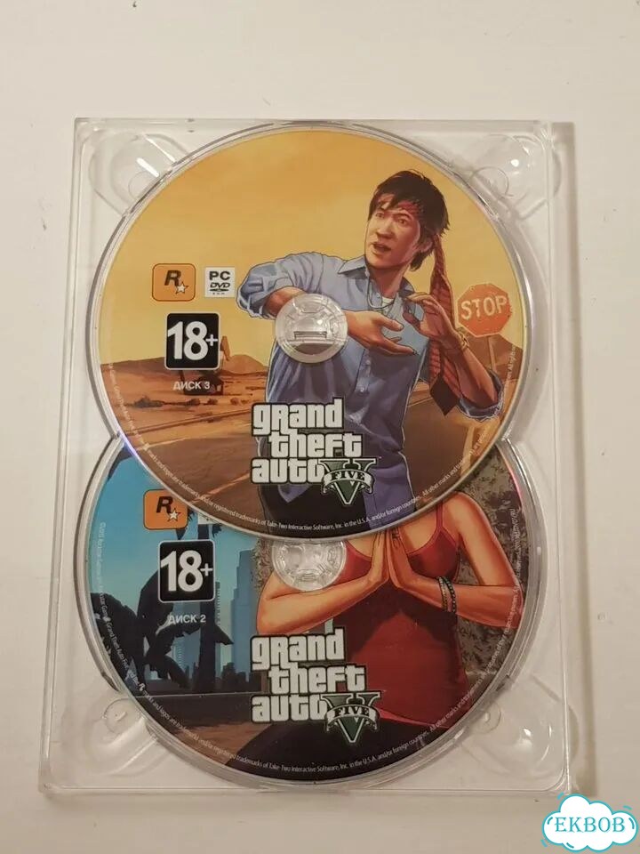 Grand Theft Auto 5 CD-диски для компьютера фото 4