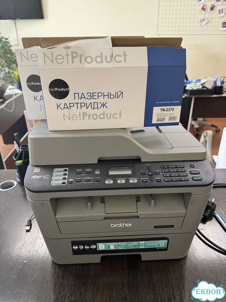 Мфу лазерный brother l2700dwr фото 1
