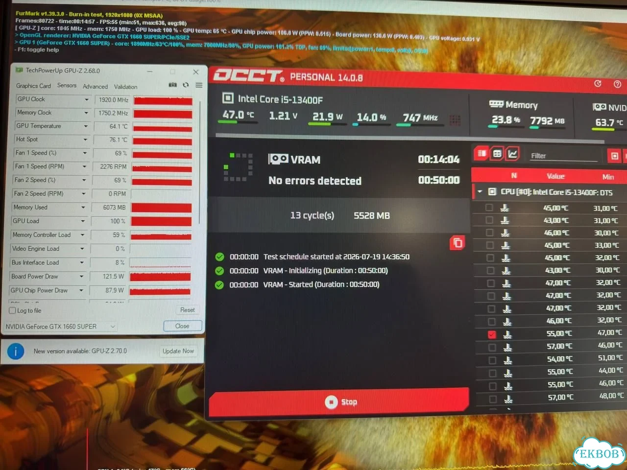 Видеокарта Asus GTX 1660 Super 6GB RoG Strix фото 3