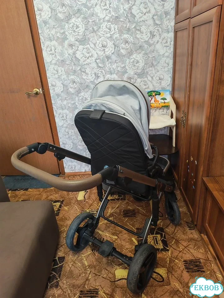Коляска 3 в 1 luxmom f5 фото 10