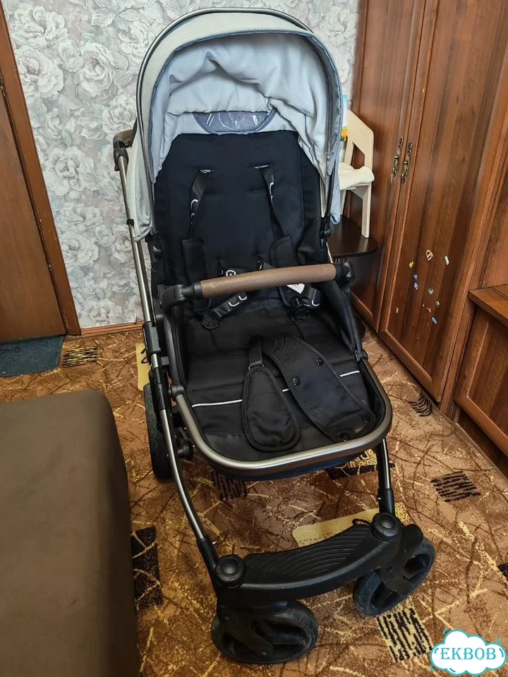 Коляска 3 в 1 luxmom f5 фото 5