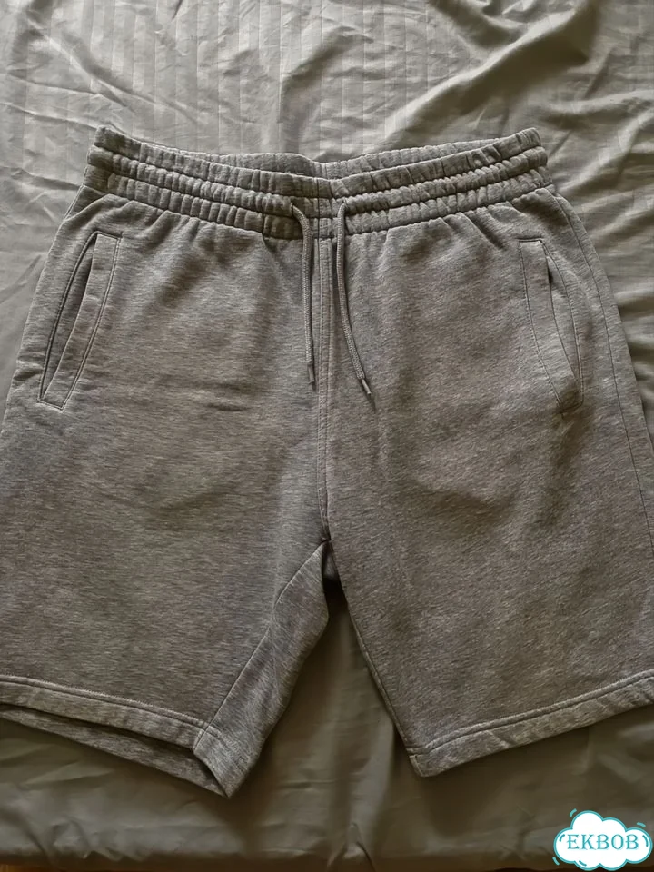 Шорты мужские H&M серые и красные фото 1