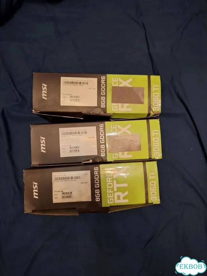 Nvidia GeForce RTX 3060 ti ventus 2X 8G OC LHR RU фото 1