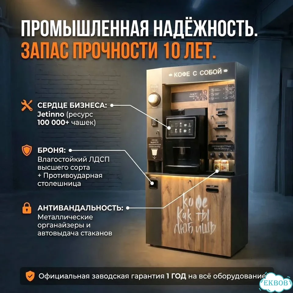 Кофейный автомат не франшиза фото 2