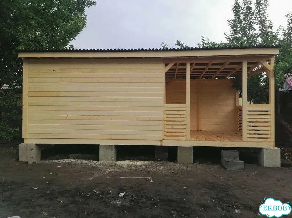 Беседка домик фото 3