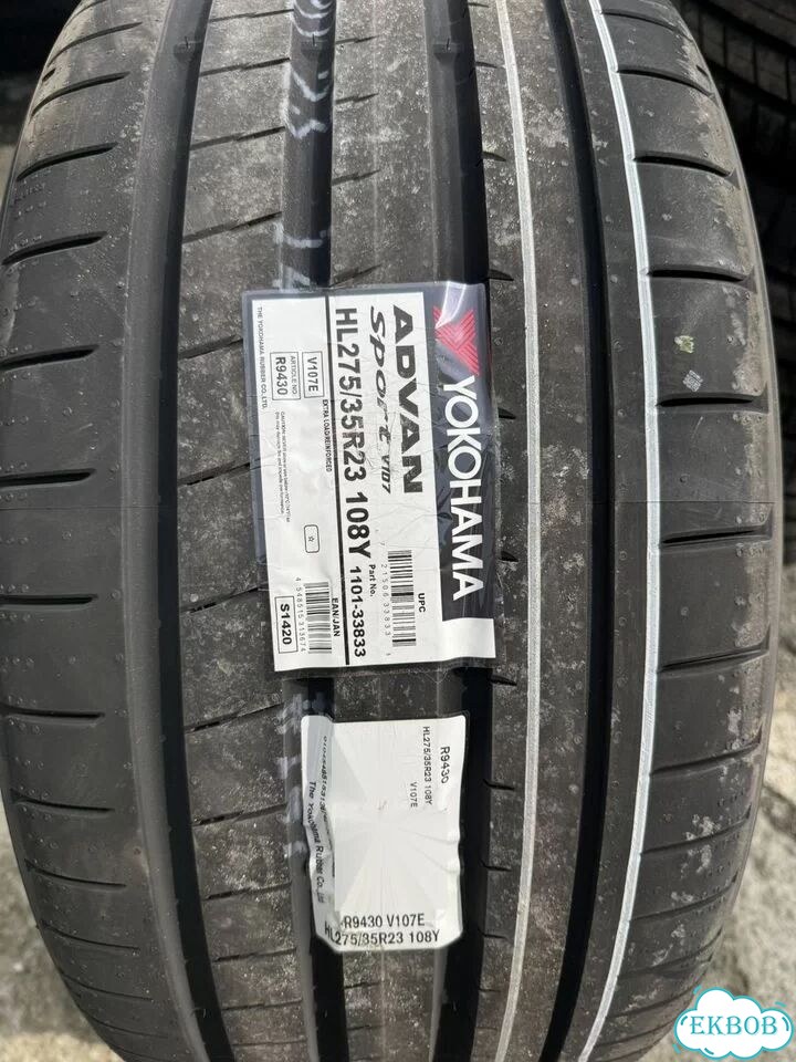Yokohama Advan Sport V107E 275/35 R23 108Y фото 1