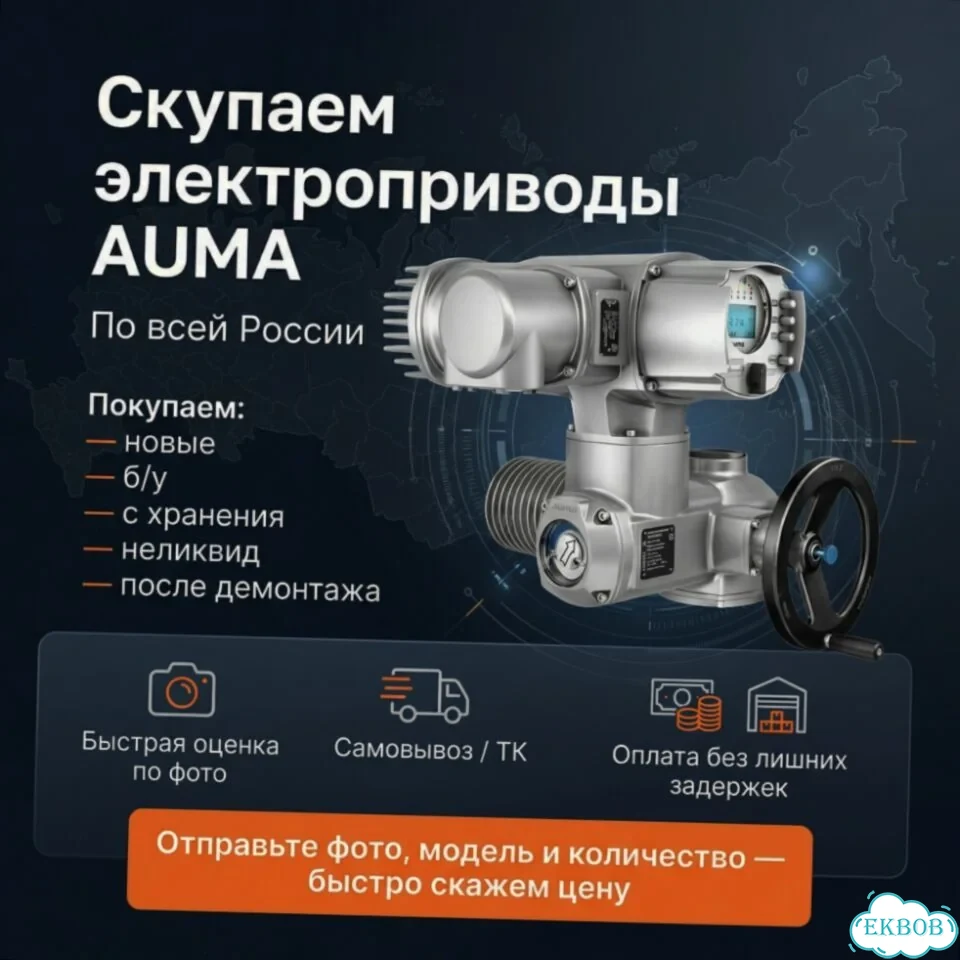 Привод Аума SA 07,06 Лот — auma-DP806 фото 1