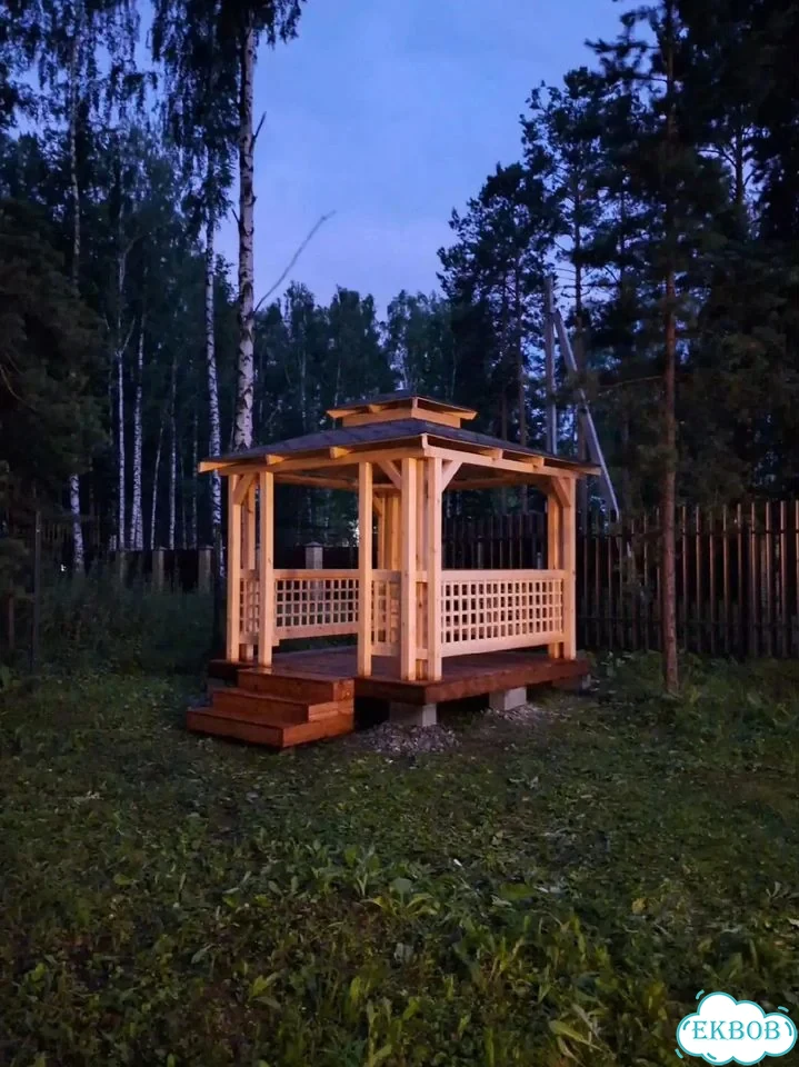 Беседка домик фото 2