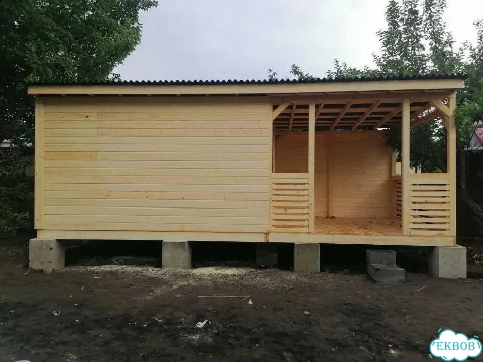 Беседка домик фото 5