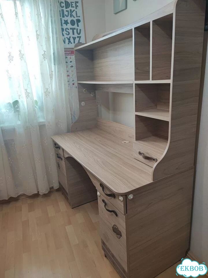 Письменный стол с надстройкой Корсар (Сканд) фото 4