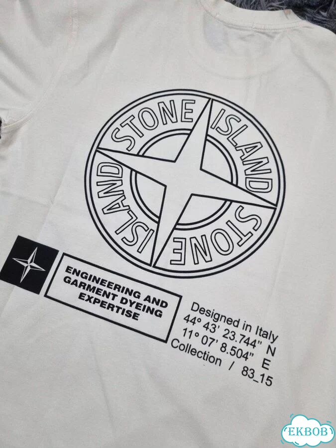 Мужской Костюм Stone Island (Футболка + Шорты) фото 10