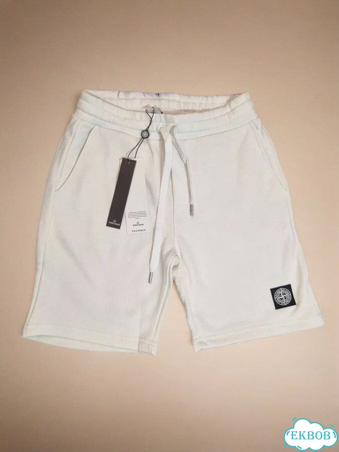 Мужской Костюм Stone Island (Футболка + Шорты) фото 3
