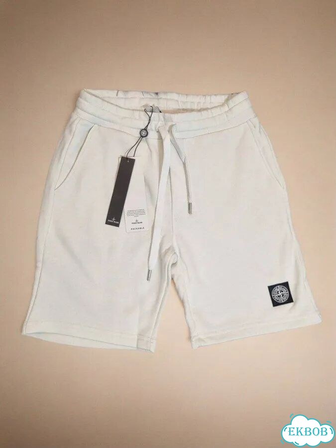 Мужской Костюм Stone Island (Футболка + Шорты) фото 3